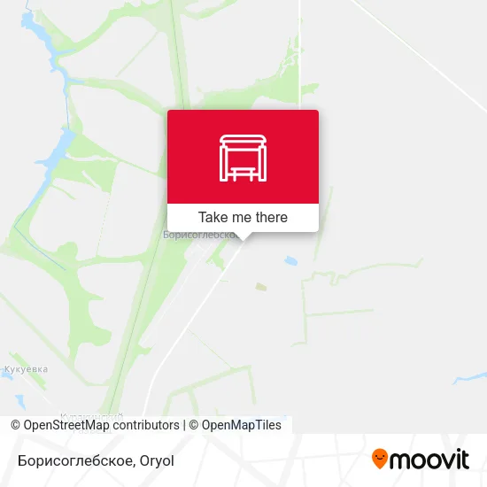 Борисоглебское map