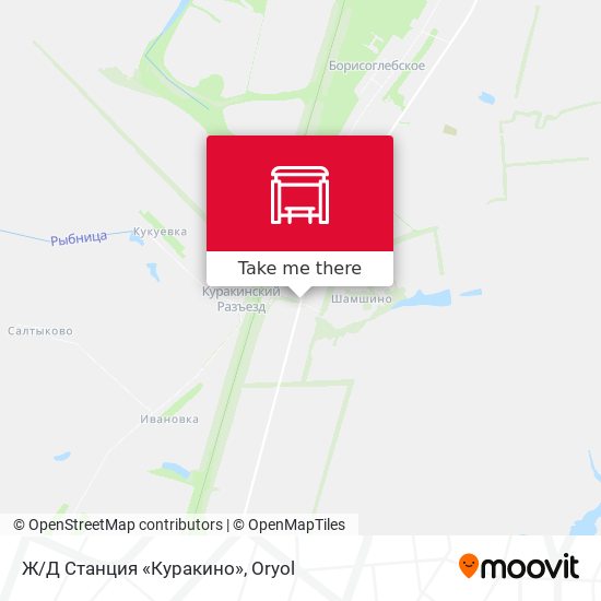 Ж/Д Станция «Куракино» map