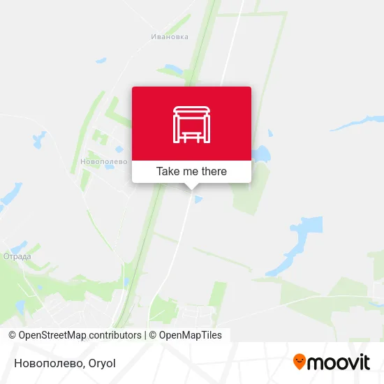 Новополево map