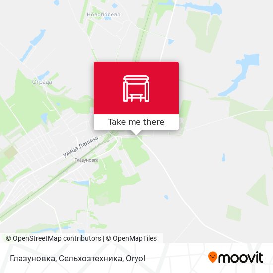 Глазуновка, Сельхозтехника map