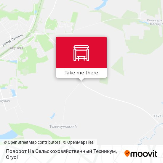 Поворот На Сельскохозяйственный Техникум map