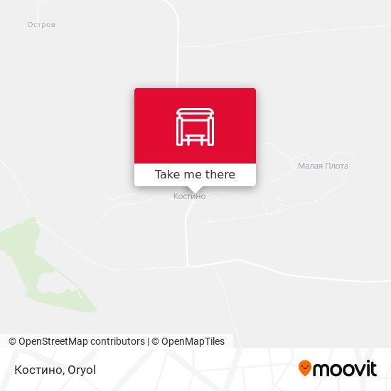 Костино map