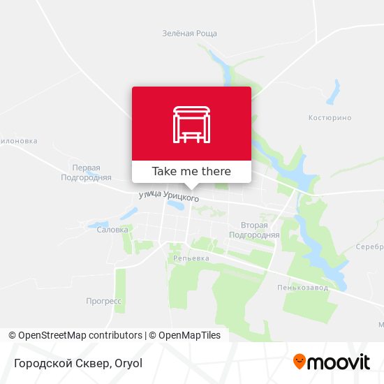 Городской Сквер map
