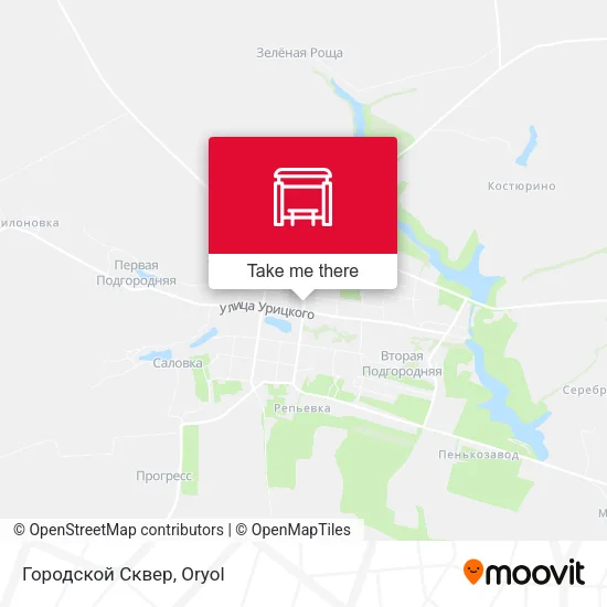Городской Сквер map