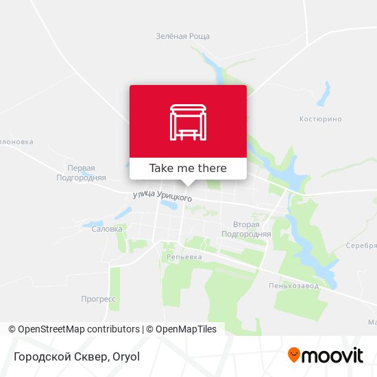Городской Сквер map