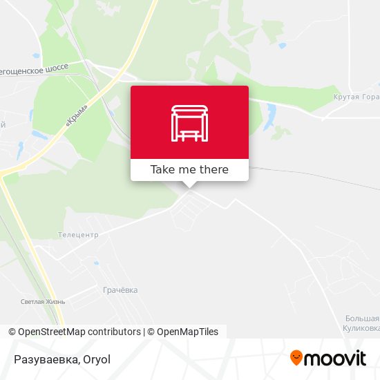 Разуваевка map