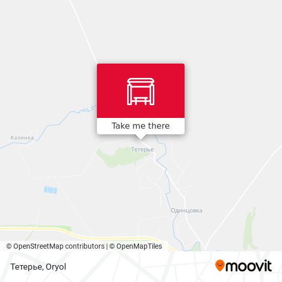 Тетерье map