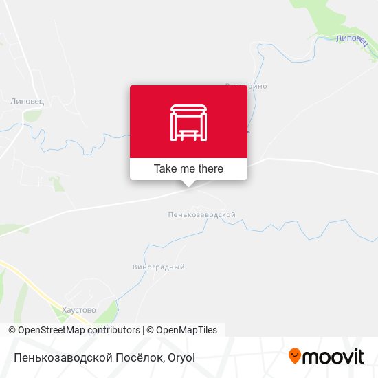 Пенькозаводской Посёлок map
