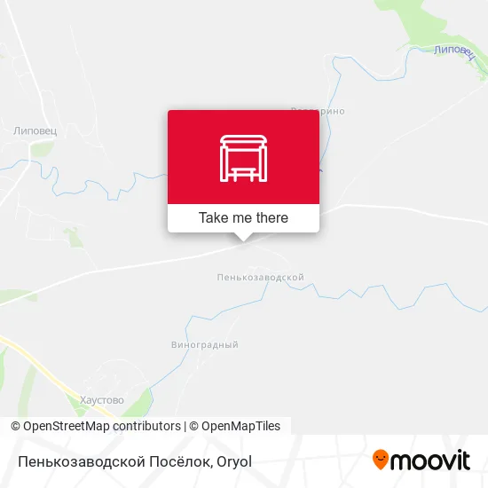 Пенькозаводской Посёлок map