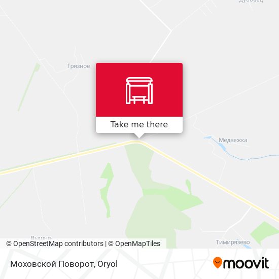 Моховской Поворот map