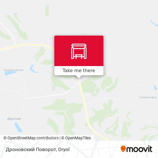 Дроновский Поворот map