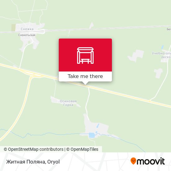 Житная Поляна map
