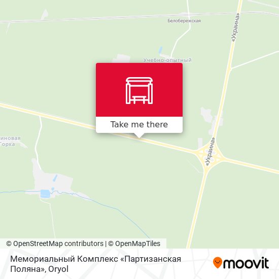 Мемориальный Комплекс «Партизанская Поляна» map