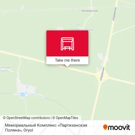 Мемориальный Комплекс «Партизанская Поляна» map