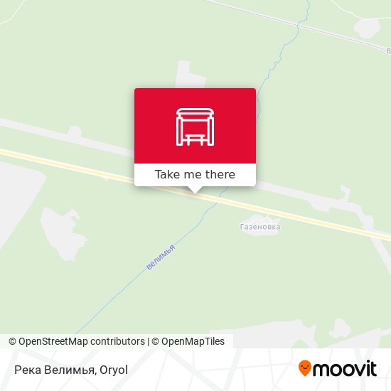 Река Велимья map