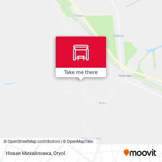 Новая Михайловка map