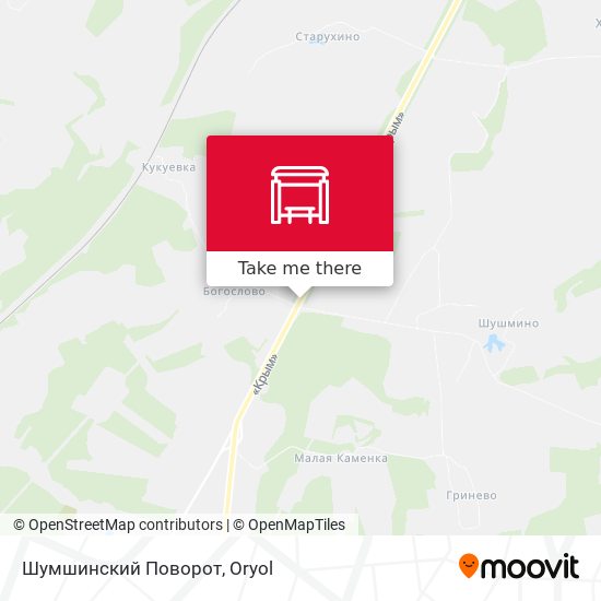 Шумшинский Поворот map