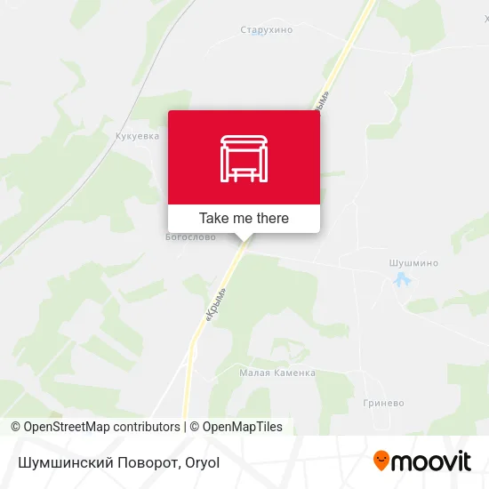 Шумшинский Поворот map