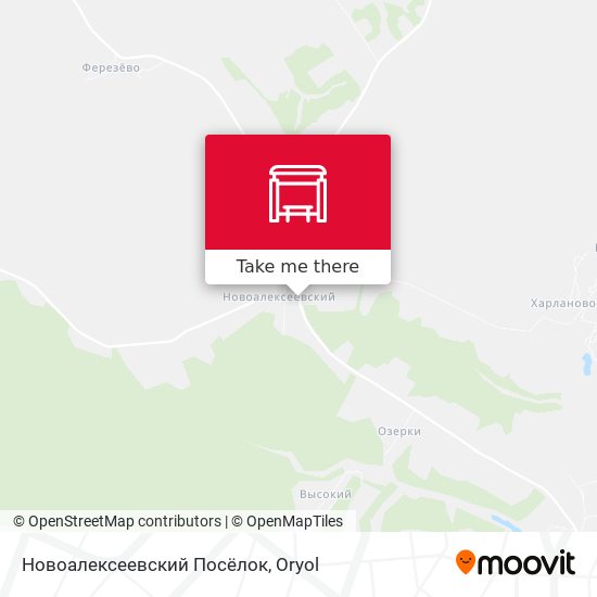 Новоалексеевский Посёлок map