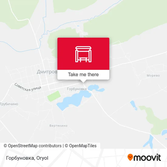 Горбуновка map