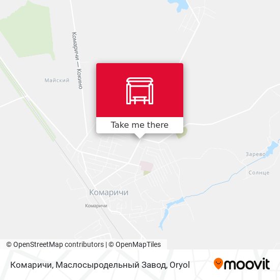 Комаричи, Маслосыродельный Завод map