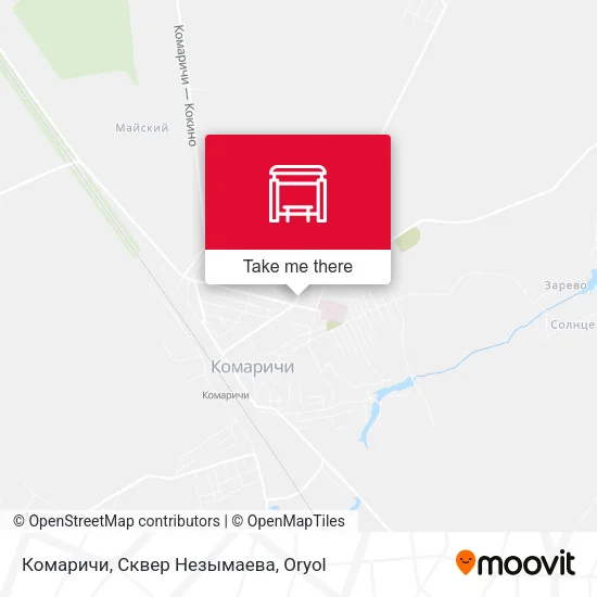 Комаричи, Сквер Незымаева map