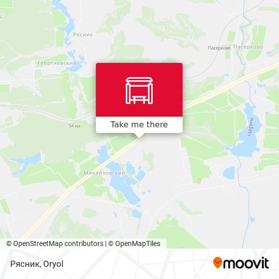 Рясник map