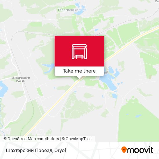Шахтёрский Проезд map
