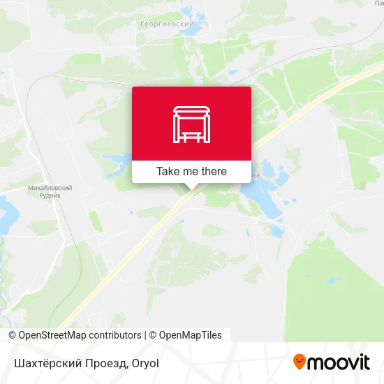 Шахтёрский Проезд map