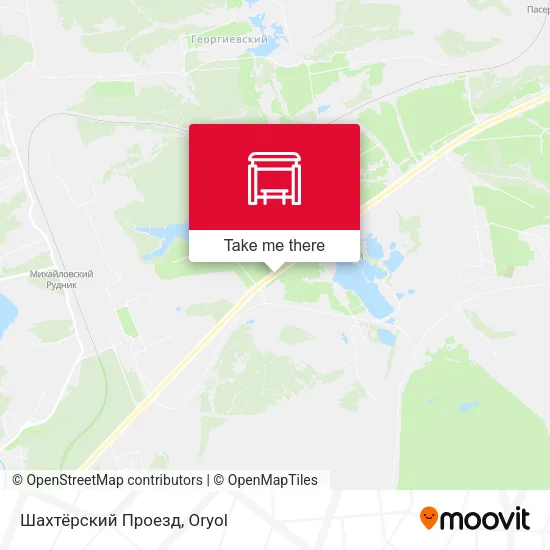 Шахтёрский Проезд map