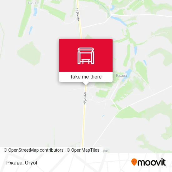 Ржава map
