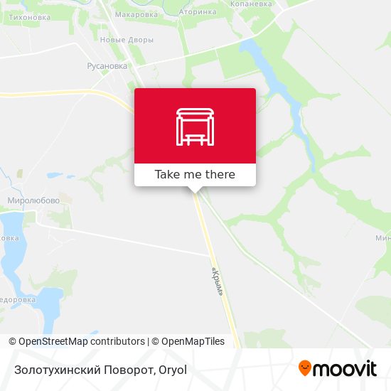 Золотухинский Поворот map