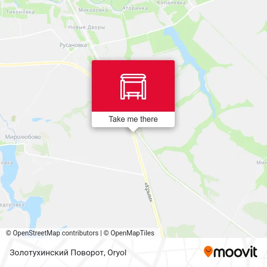 Золотухинский Поворот map