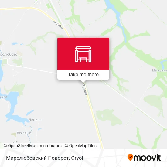 Миролюбовский Поворот map