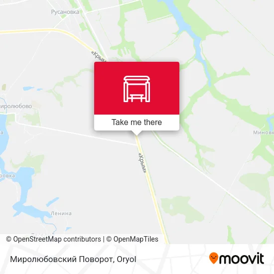 Миролюбовский Поворот map