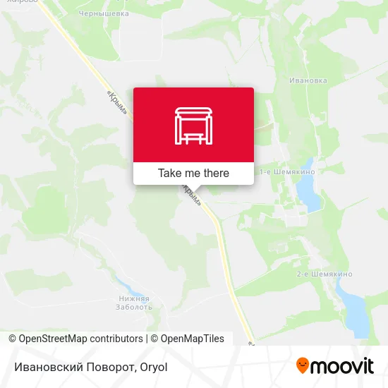 Ивановский Поворот map