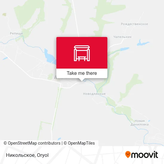 Никольское map