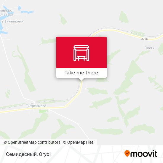 Семидесный map