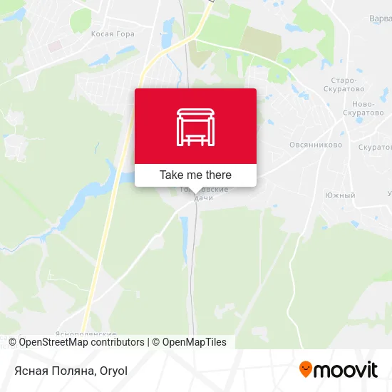 Ясная Поляна map