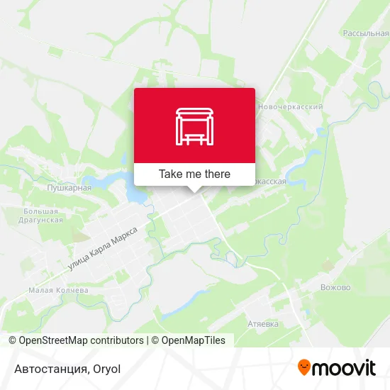 Автостанция map