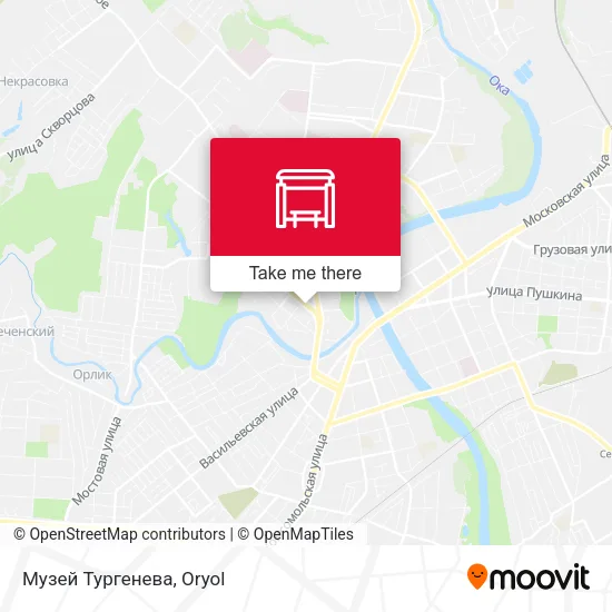 Музей Тургенева map
