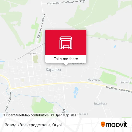Завод «Электродеталь» map