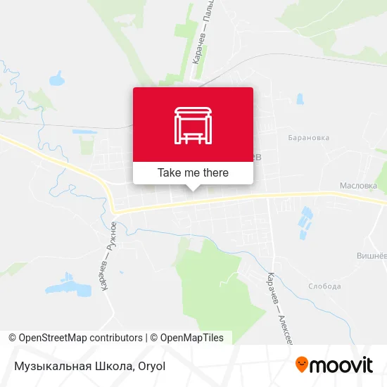 Музыкальная Школа map