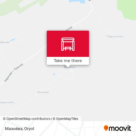 Мазнёва map