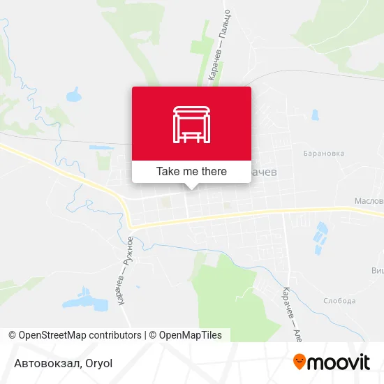Автовокзал map