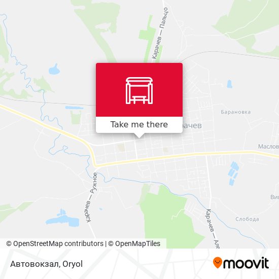 Автовокзал map