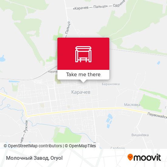 Молочный Завод map