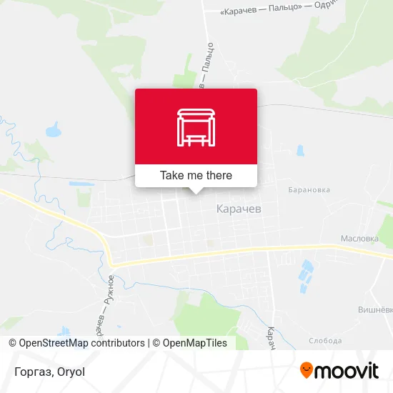 Горгаз map