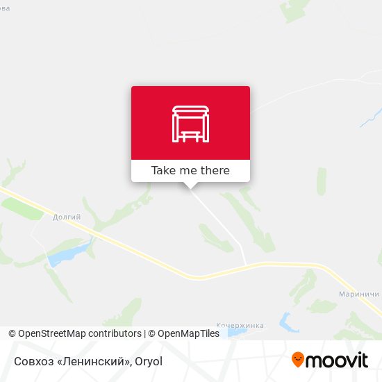 Совхоз «Ленинский» map