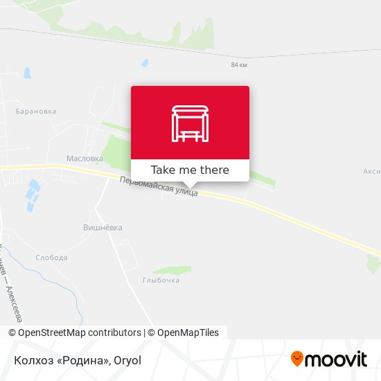 Колхоз «Родина» map